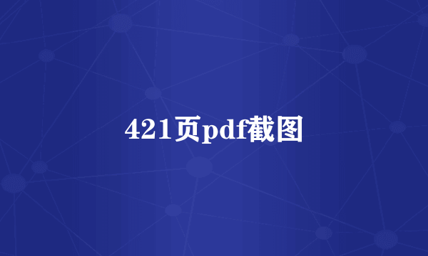 421页pdf截图