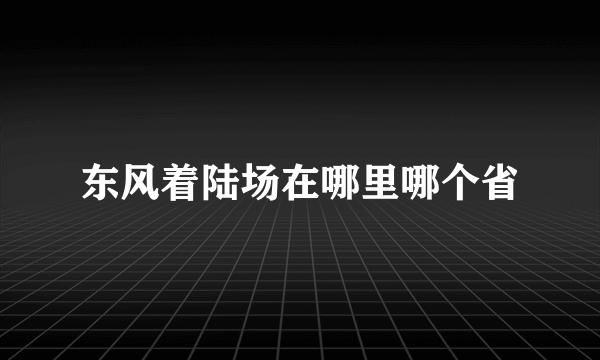 东风着陆场在哪里哪个省