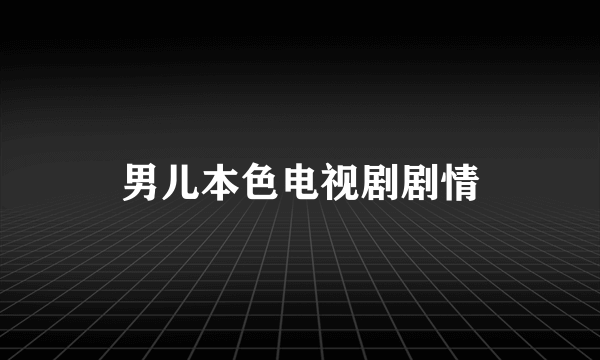 男儿本色电视剧剧情