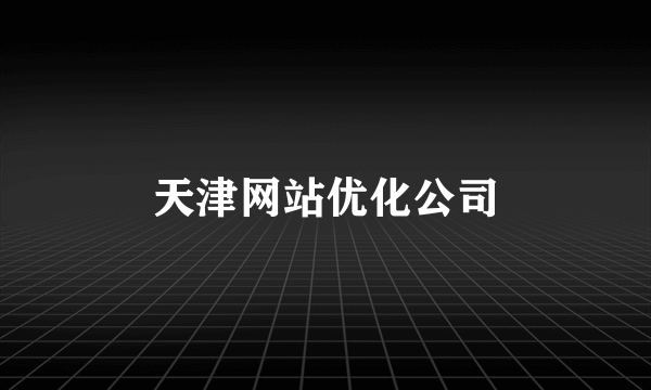 天津网站优化公司