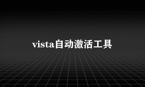 vista自动激活工具