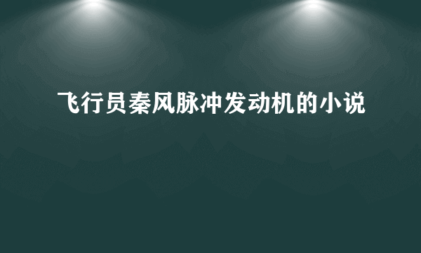 飞行员秦风脉冲发动机的小说