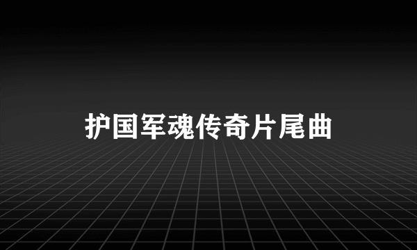 护国军魂传奇片尾曲