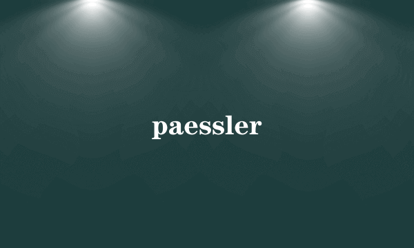 paessler